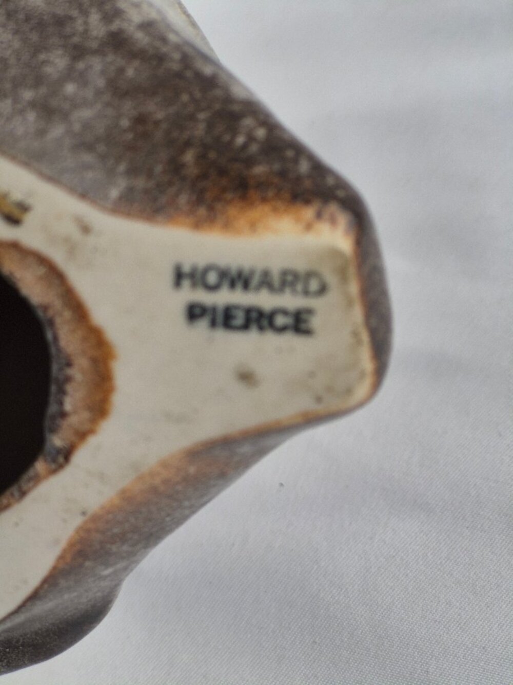 Vintage Howard Pierce Ceramic Horned Owl Figurine - Picture 11 of 15